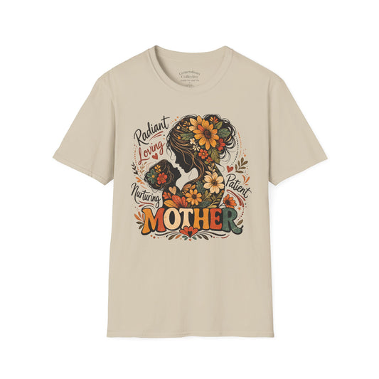 Mother Child Floral Vintage Graphic Tee