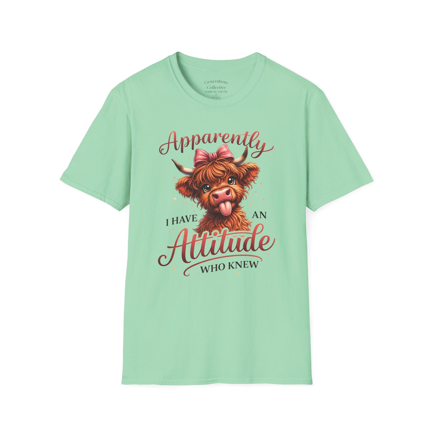 Apparently I Have An Attitude Graphic Tee