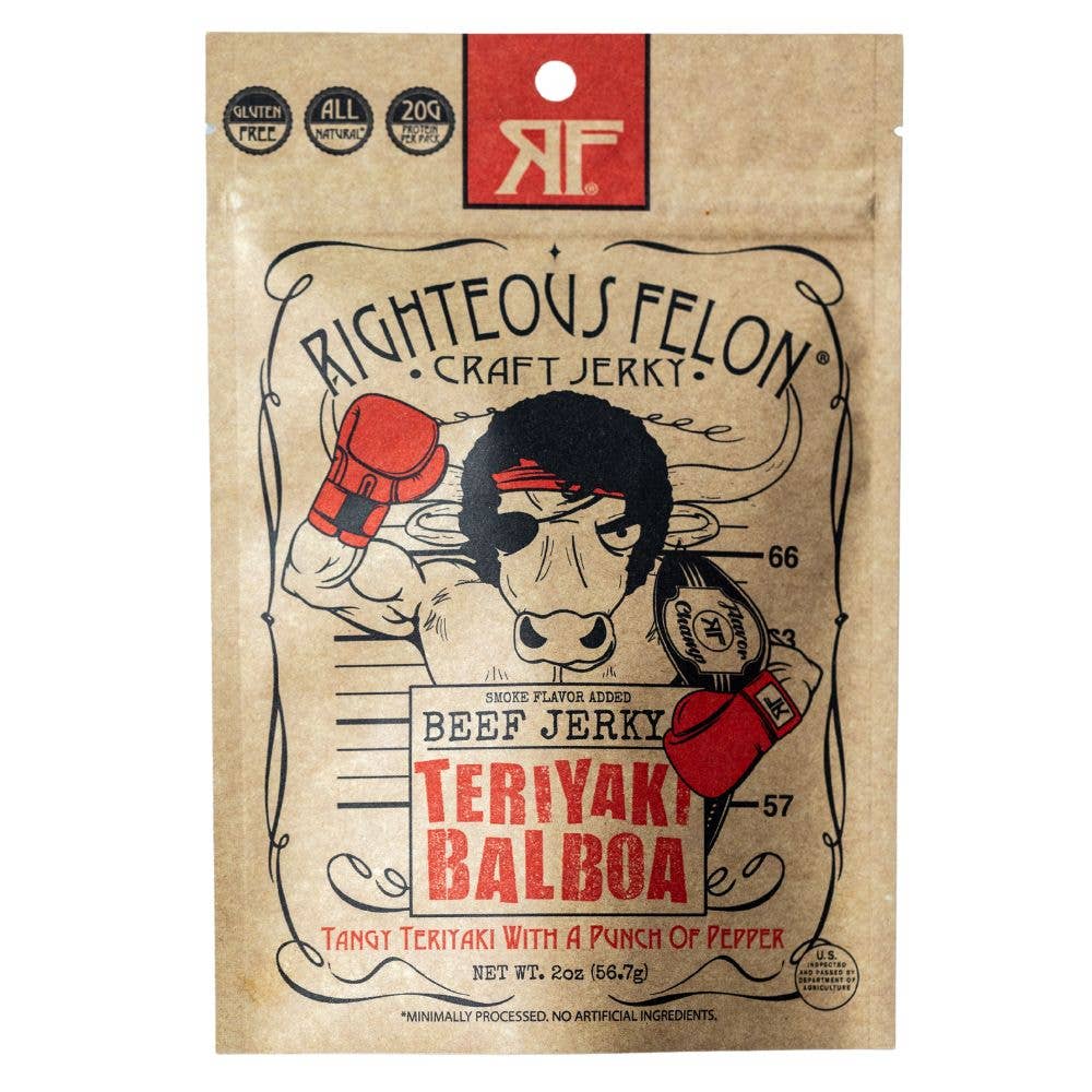 Teriyaki Balboa Beef Jerky