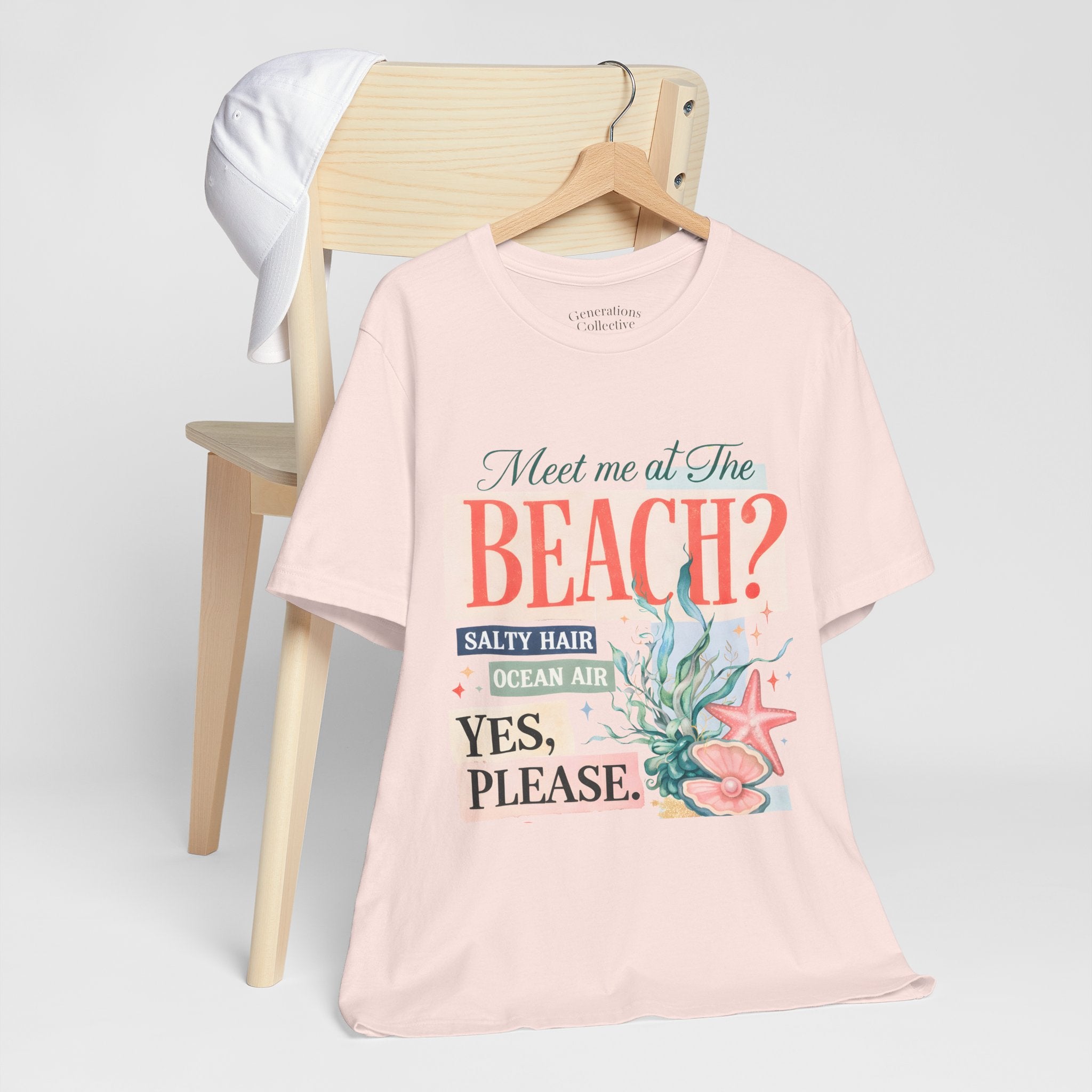 Meet Me At The Beach Coastal Tee