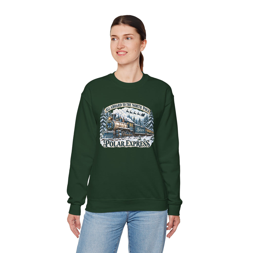 All Aboard Christmas Sweatshirt