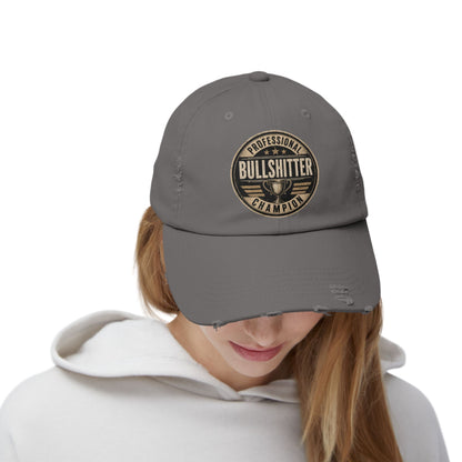 Bullshitter Champion Distressed Cap