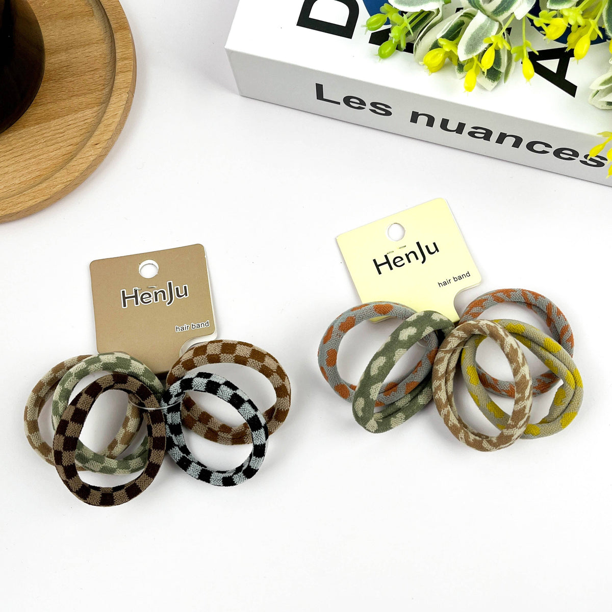 Pattern Play Hair Tie Set