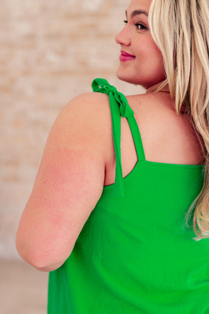 Willow Tie Shoulder Tank