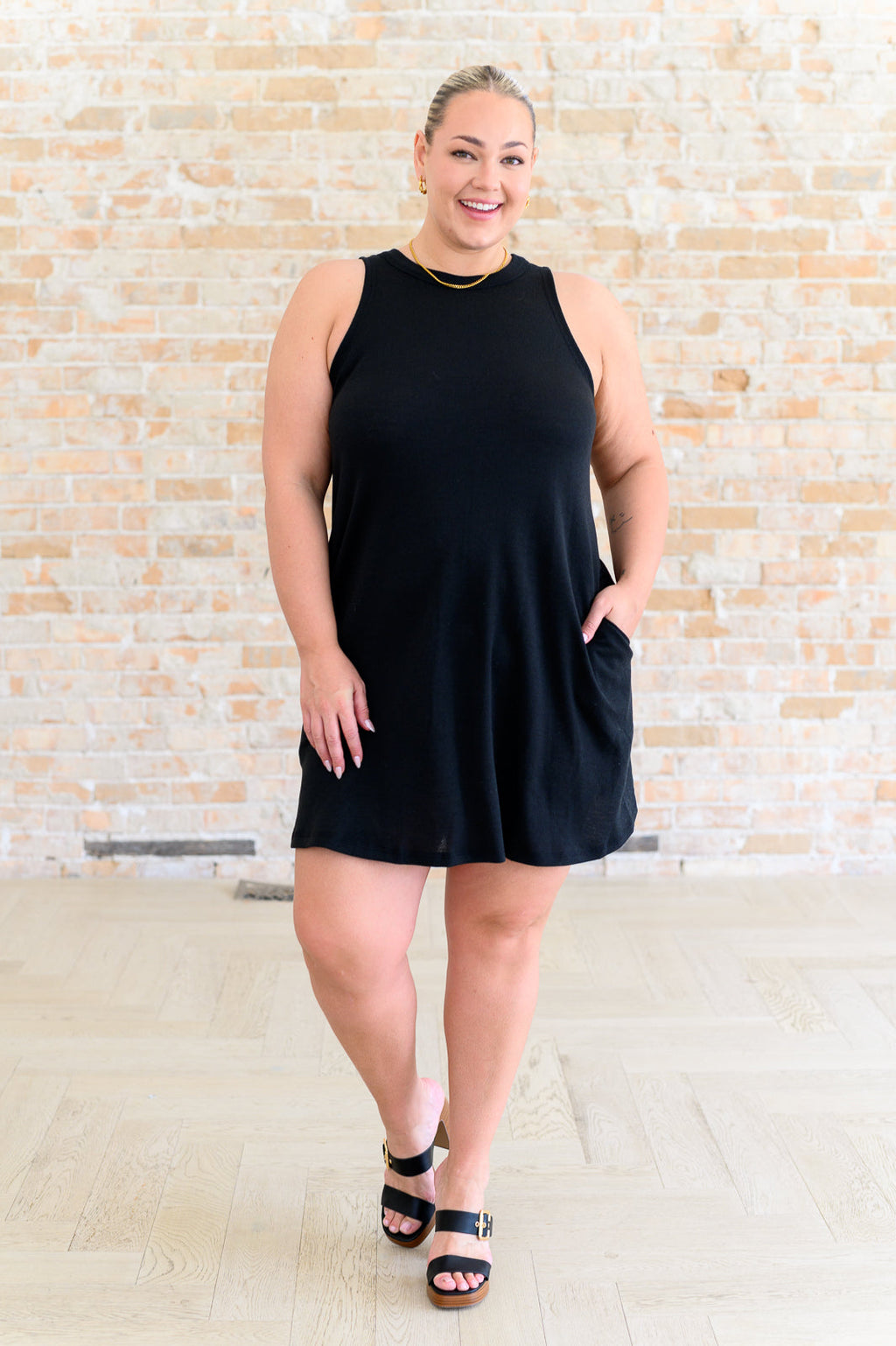 Back It Up Cutout Back Dress