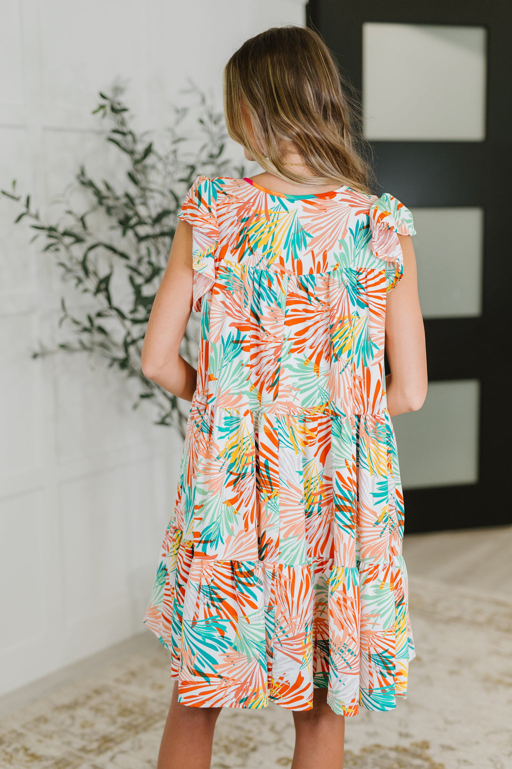 Citrus Grove Tiered Dress