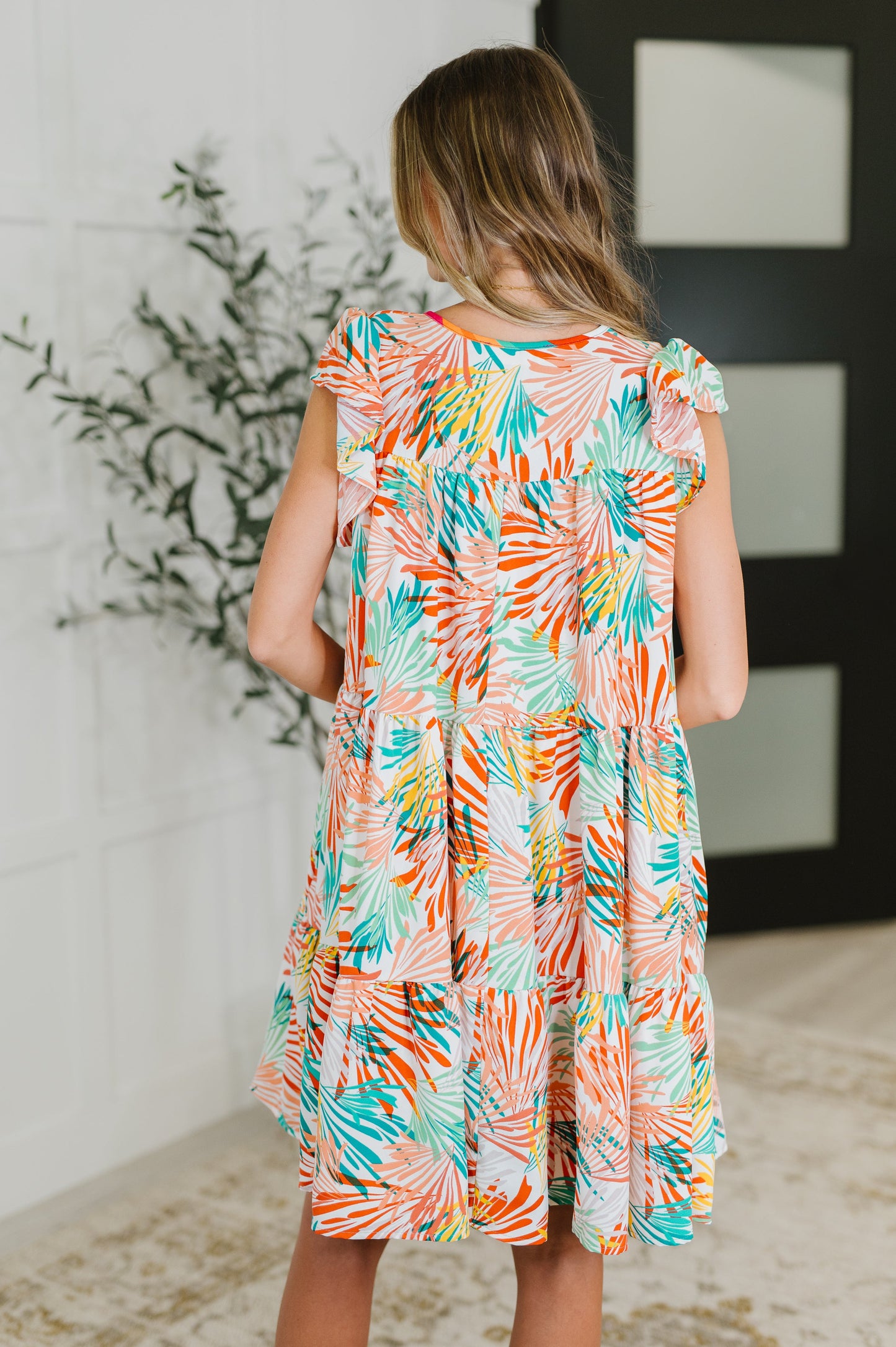 Citrus Grove Tiered Dress