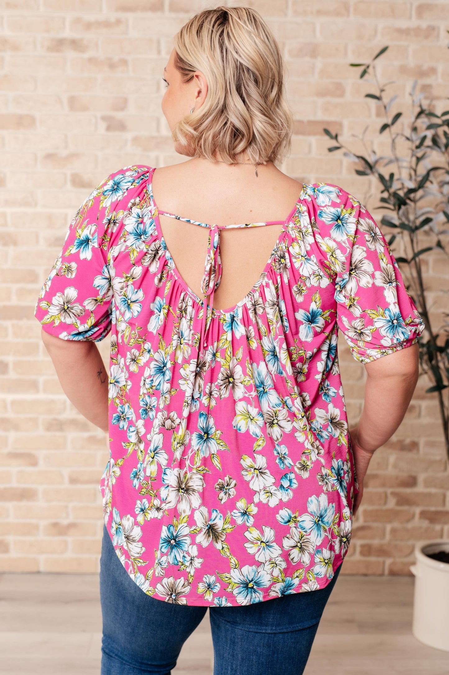 Blooming Meadow Floral Top