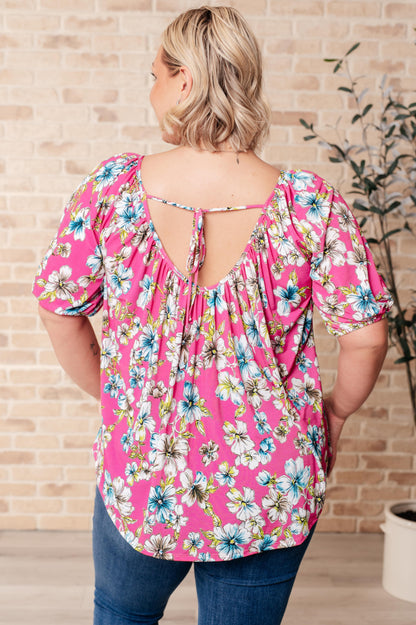 Blooming Meadow Floral Top