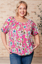 Blooming Meadow Floral Top