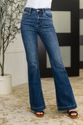 Judy Blue Bonnie High Rise Trouser Flare Jeans
