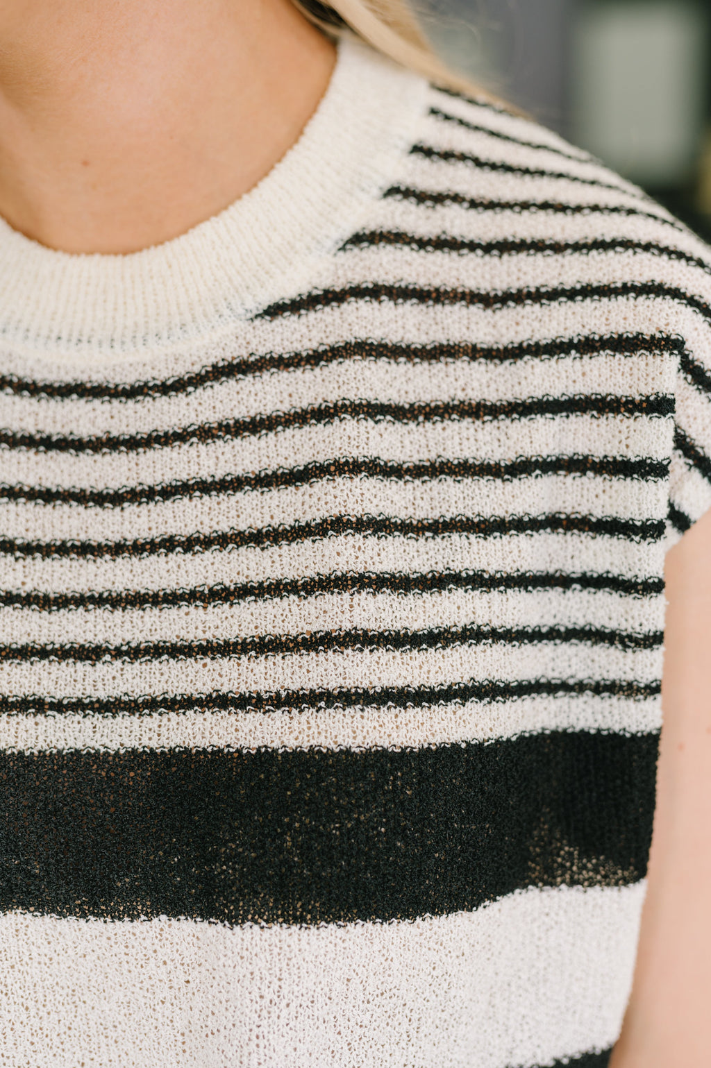Coastal Stripe Knit Top