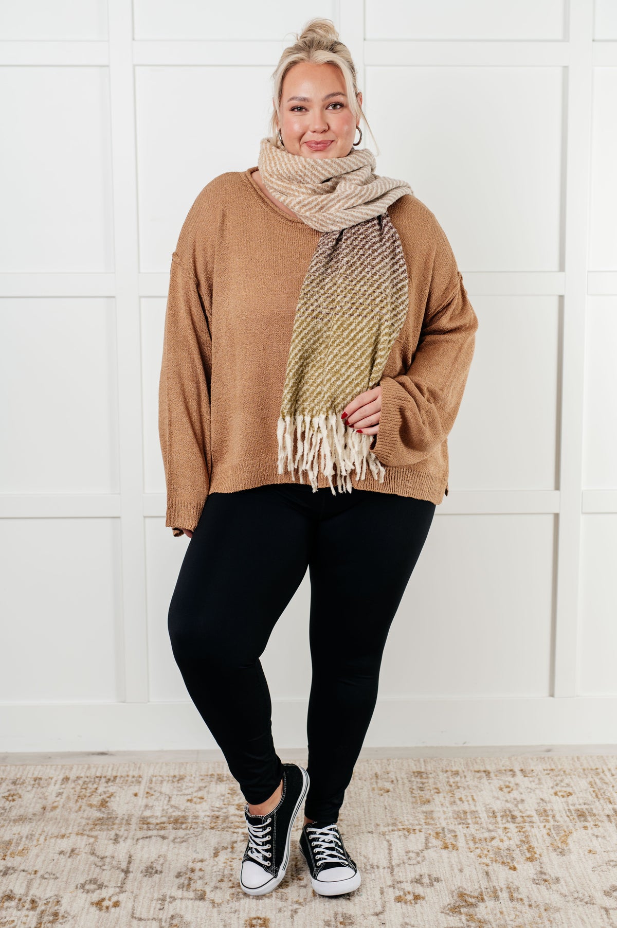 At Your Leisure Boatneck Sweater