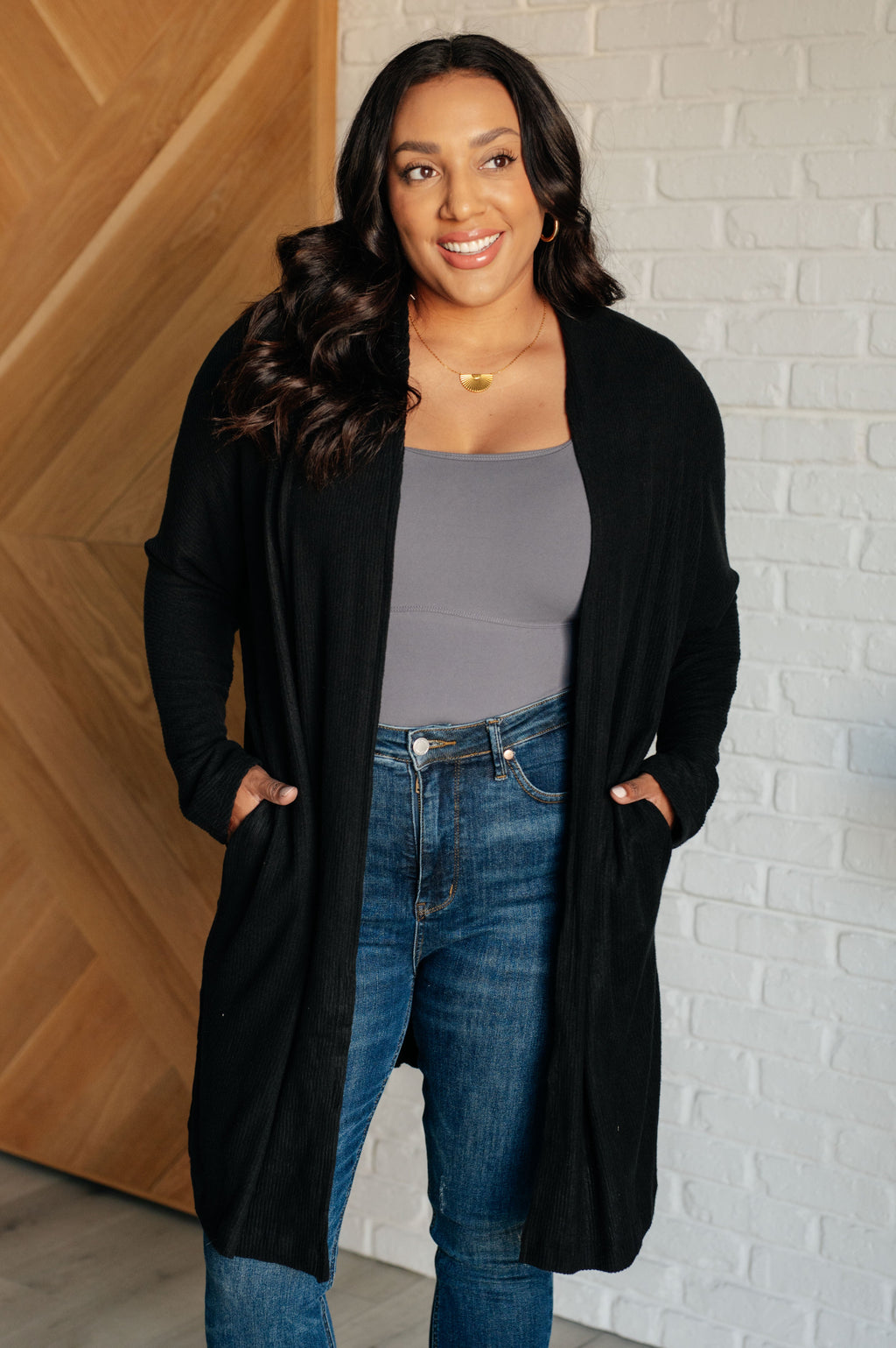 Settle In Longline Cardigan