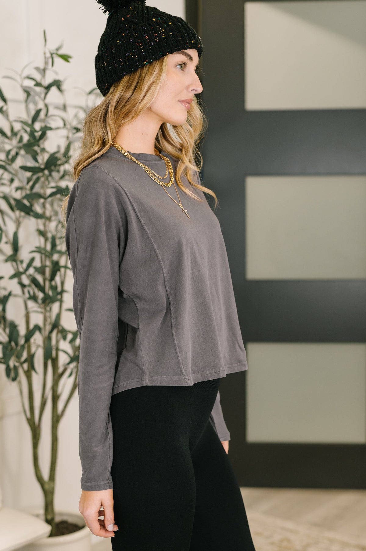 Everyday Ease Pima Cotton Dolman Top