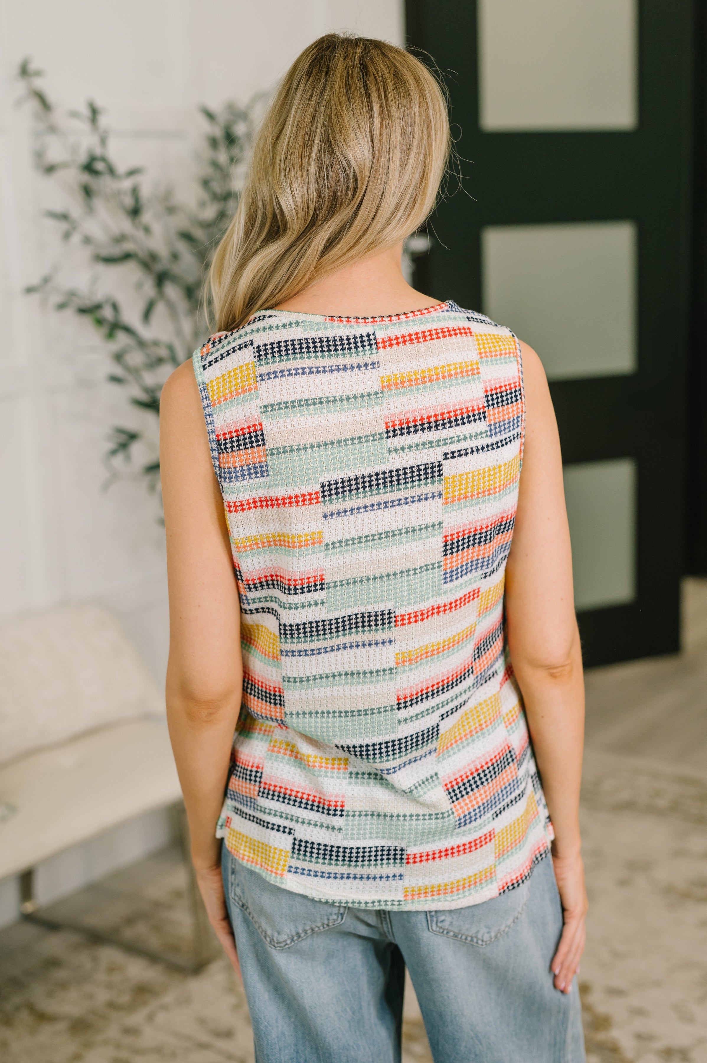 Sunwashed Stripe Tank
