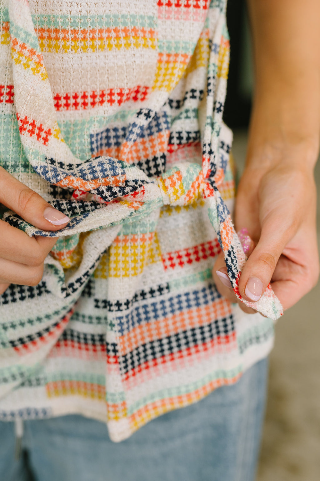 Sunwashed Stripe Tank