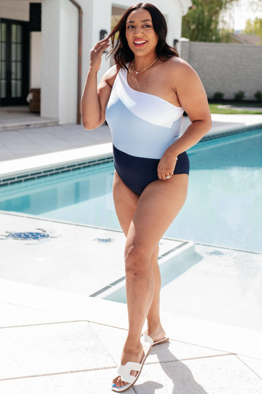 Hold Your Shape Asymmetrical Swimsuit