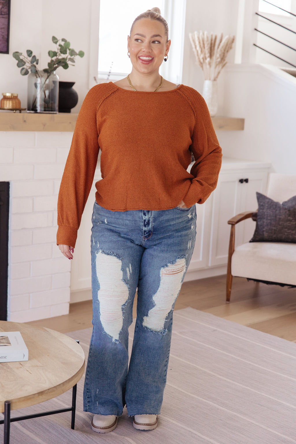 Slow Sunday Raglan Sweater