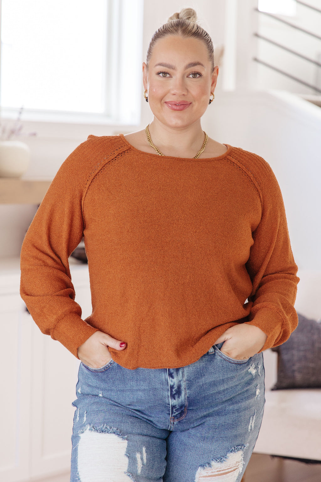 Slow Sunday Raglan Sweater