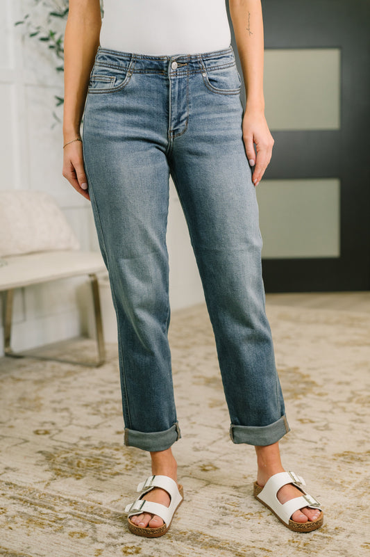 Judy Blue Doris Boyfriend Jeans