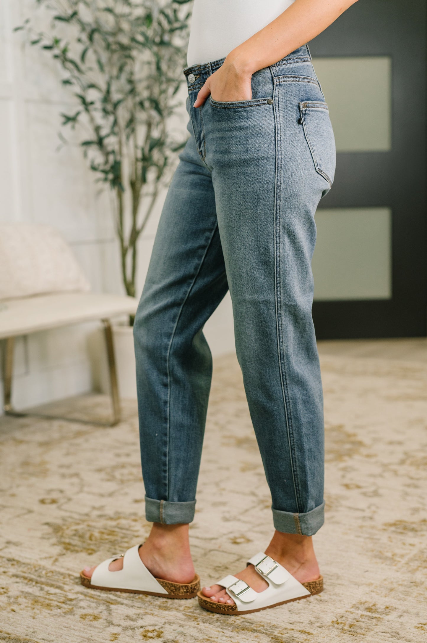 Judy Blue Doris Boyfriend Jeans