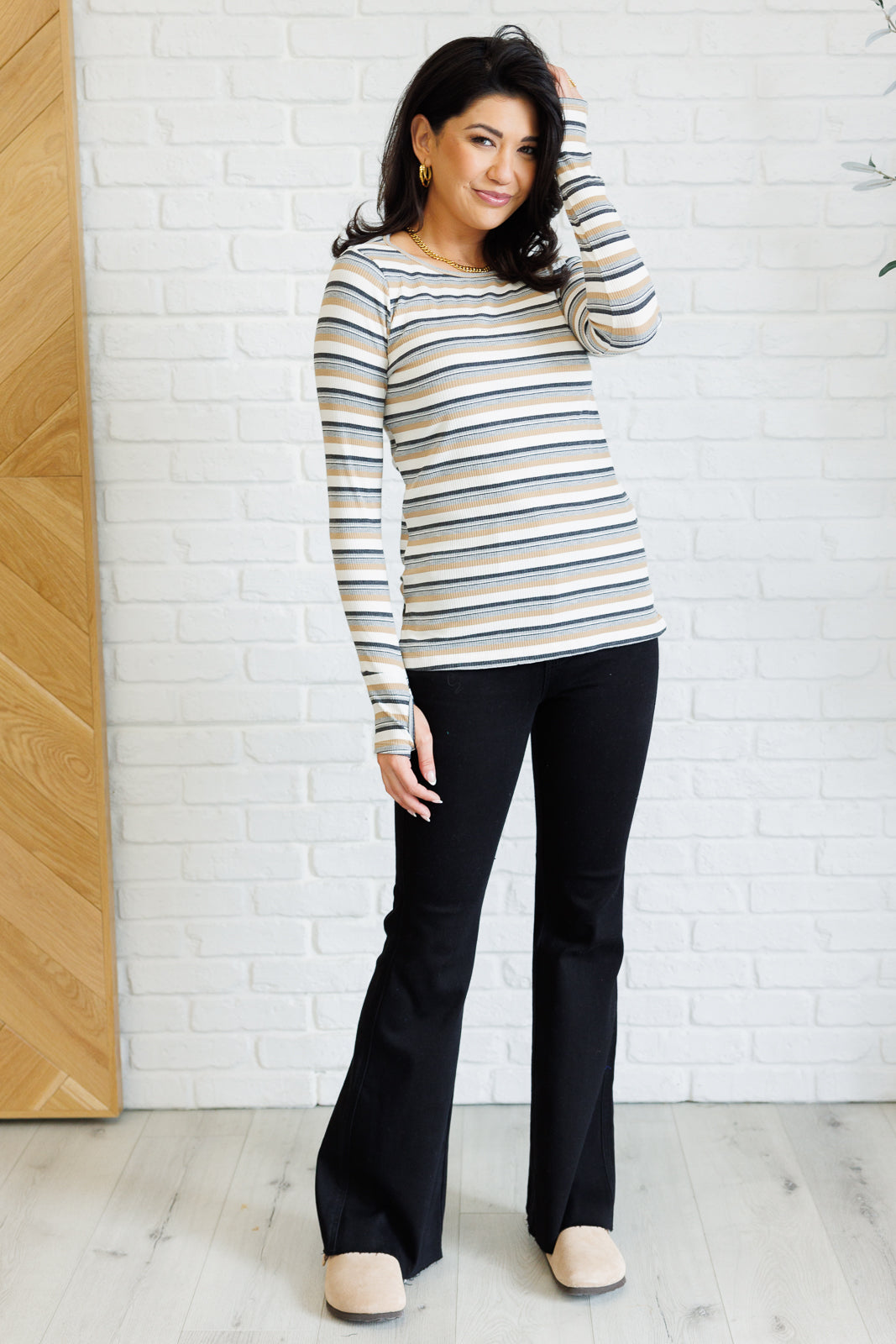 Coastal Days Striped Top
