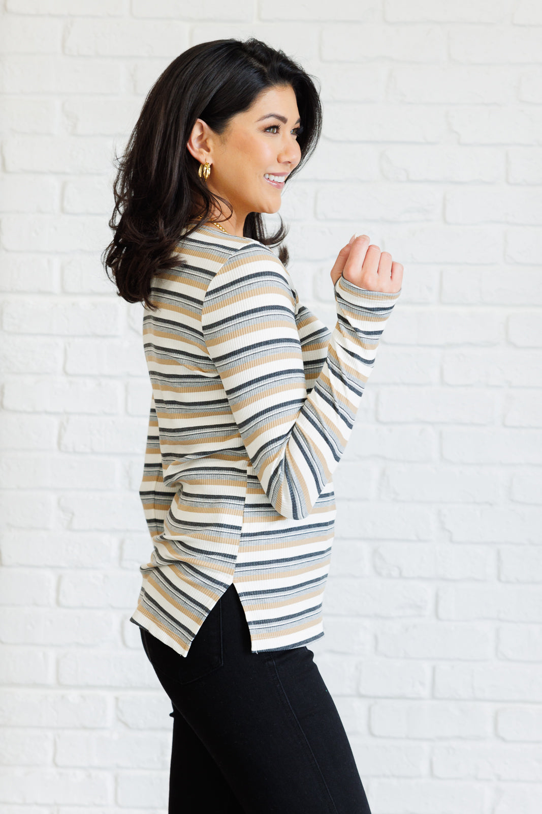 Coastal Days Striped Top