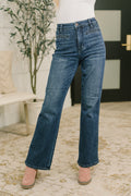 Judy Blue Emmy High Rise Bootcut Jeans with Welt Pockets