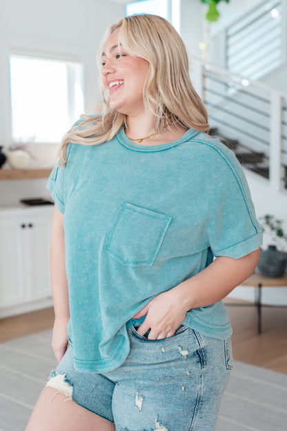 The Relaxed Favorite Mineral Wash Top