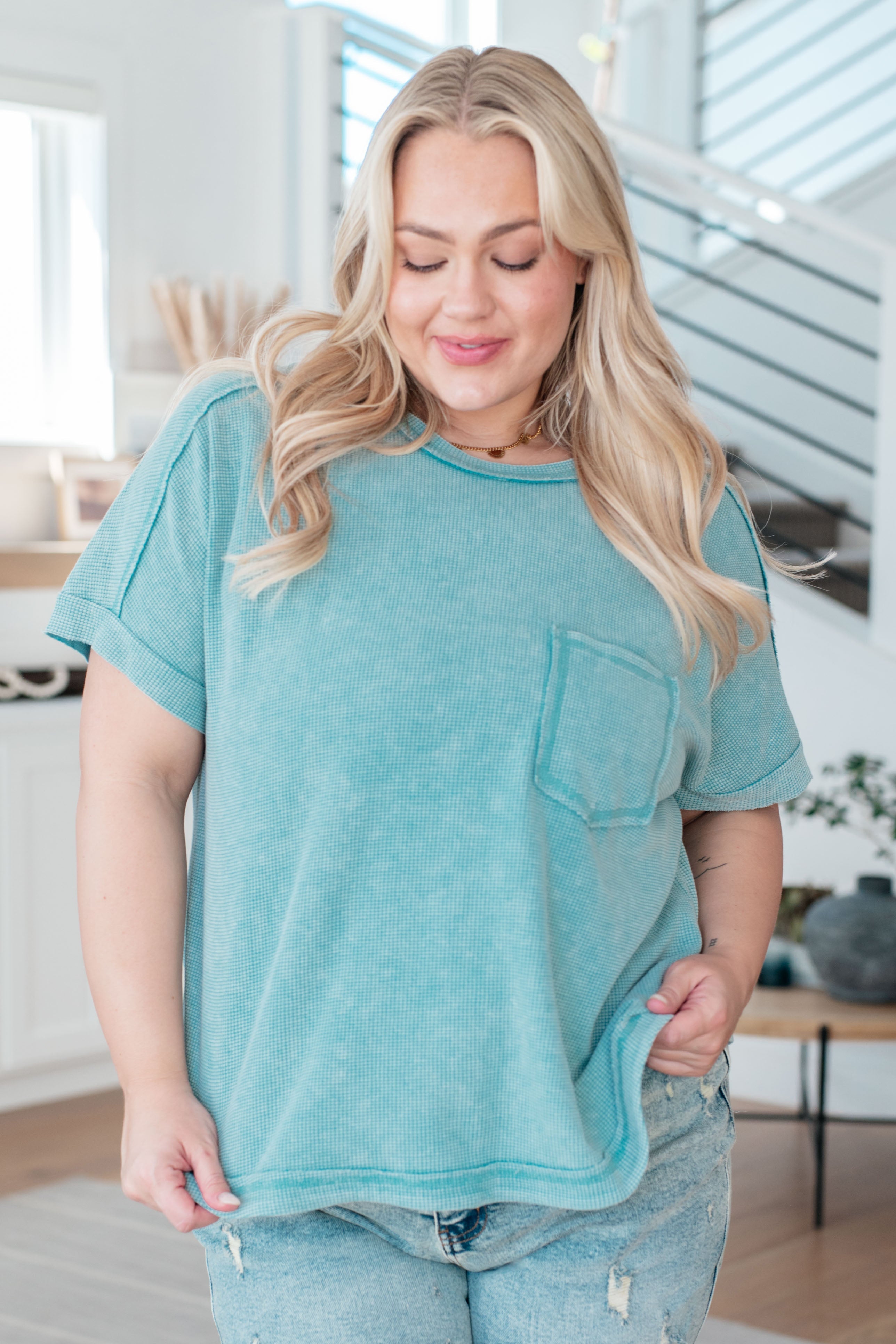 The Relaxed Favorite Mineral Wash Top