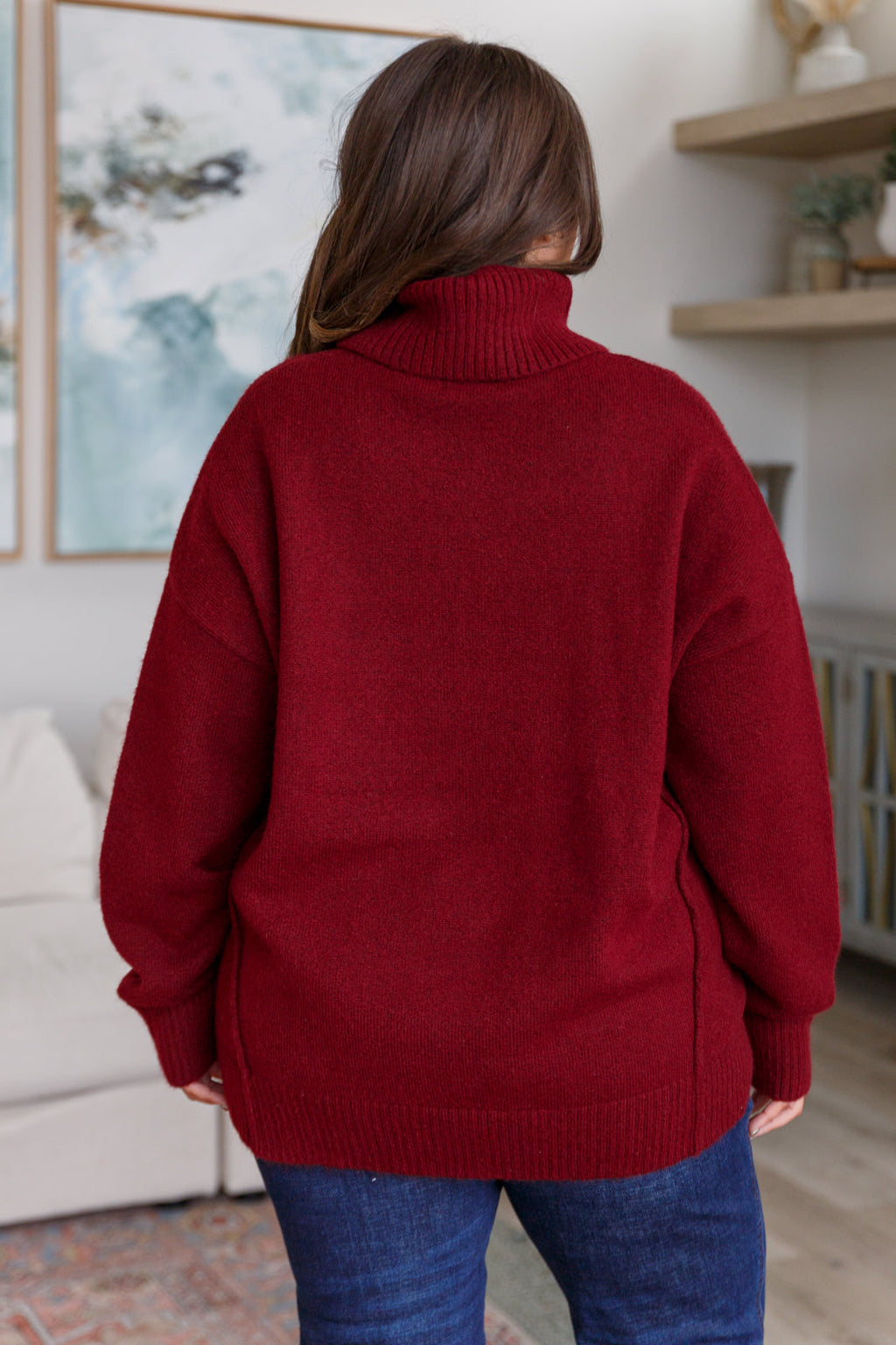 Stay Awhile Turtleneck Sweater