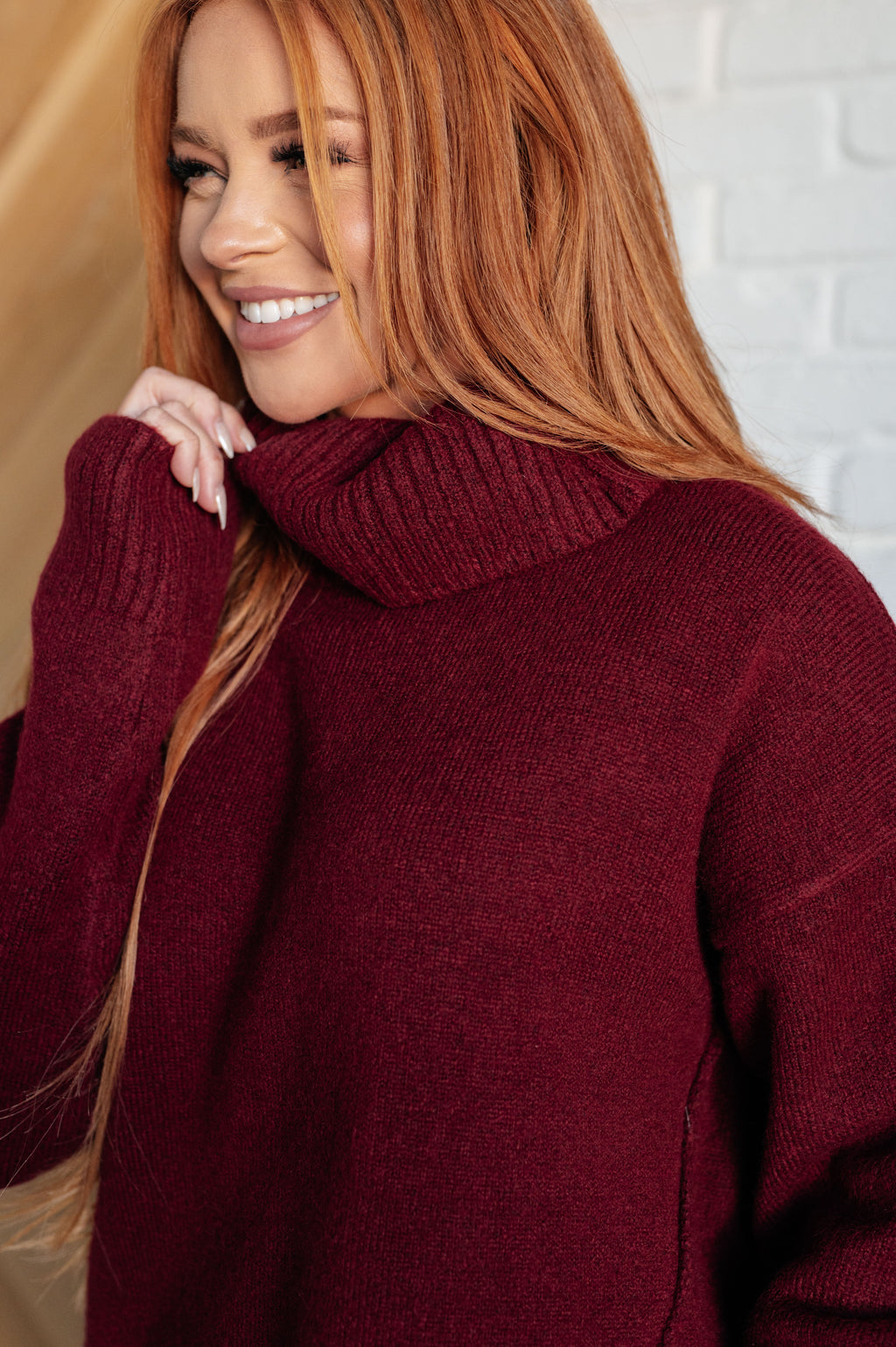 Stay Awhile Turtleneck Sweater