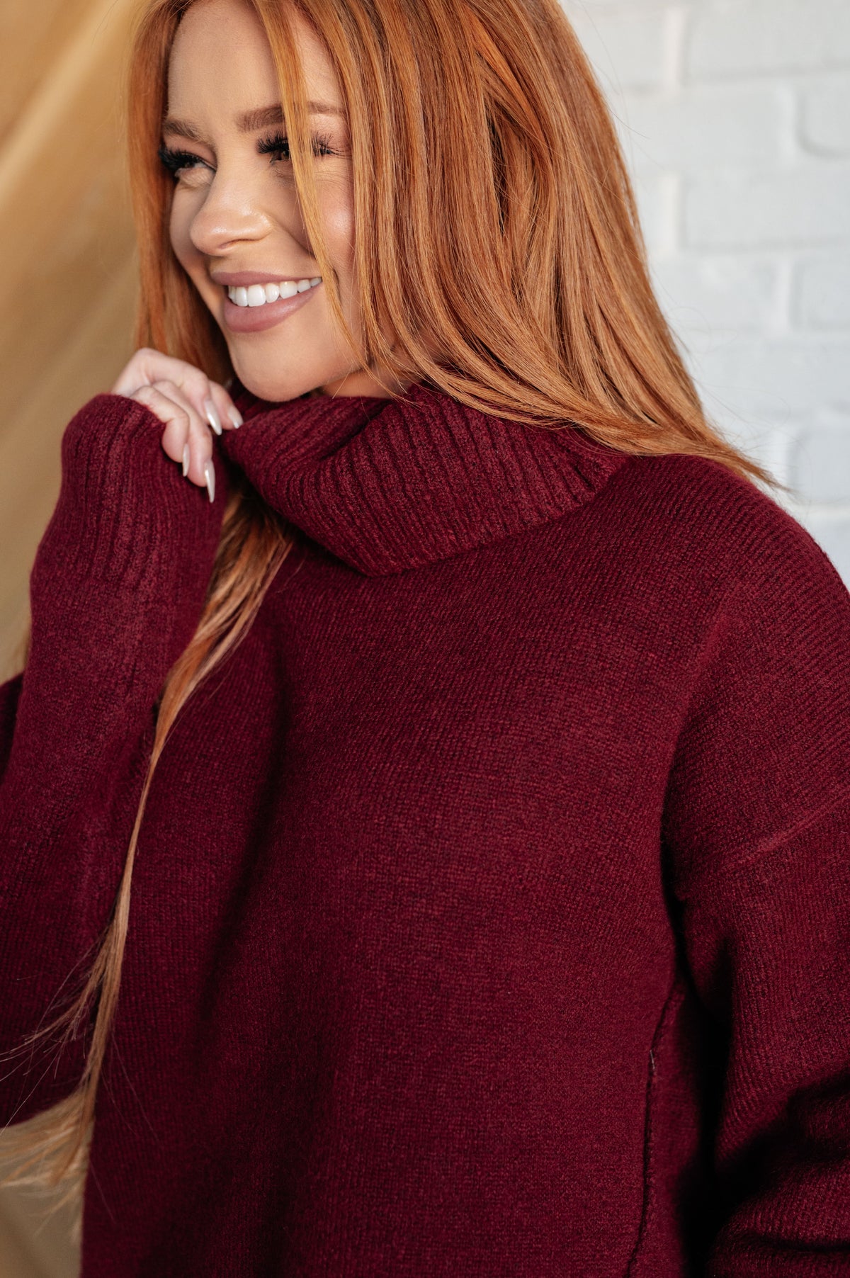Stay Awhile Turtleneck Sweater