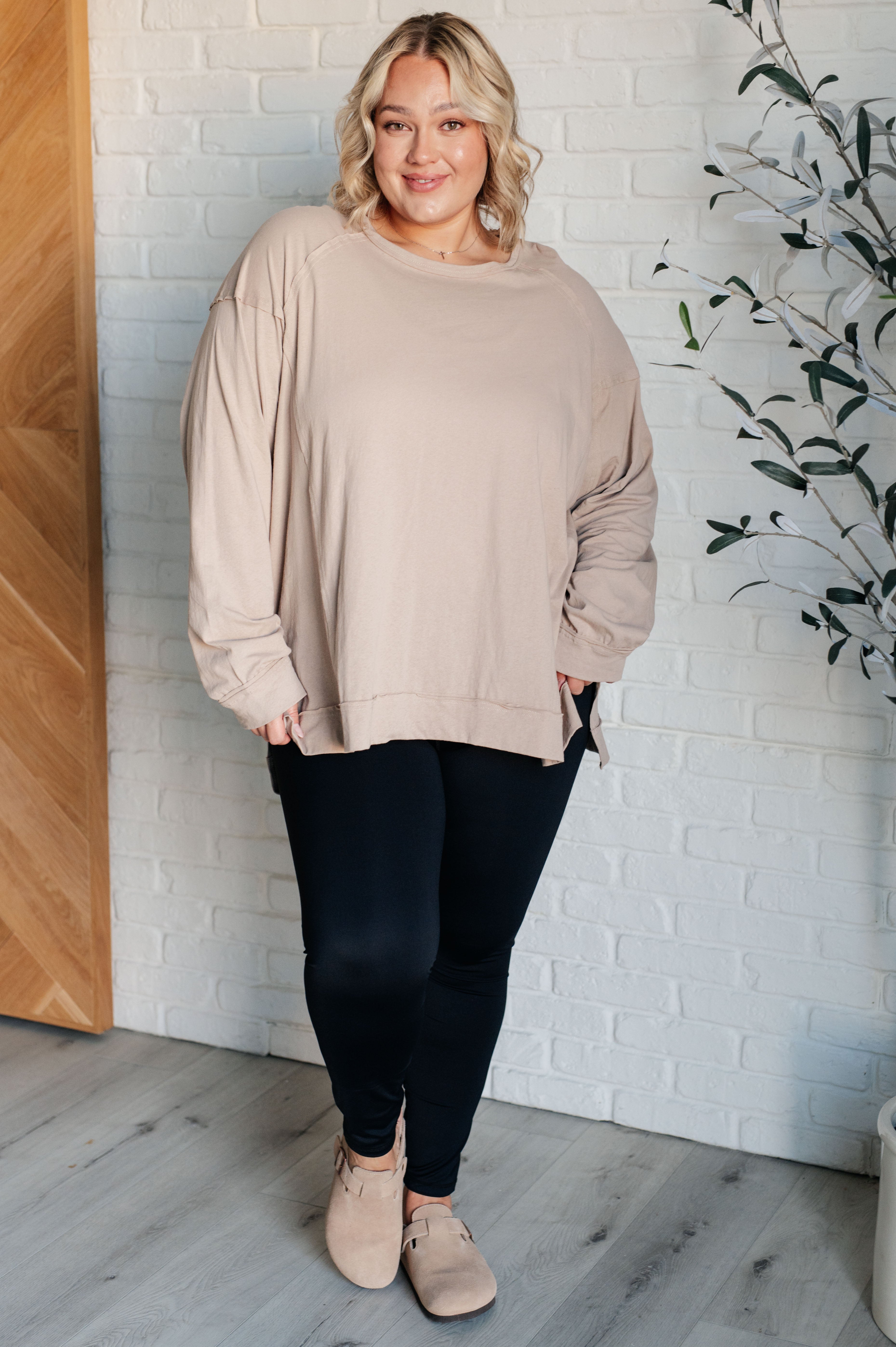 Feels Right Relaxed Cotton Top