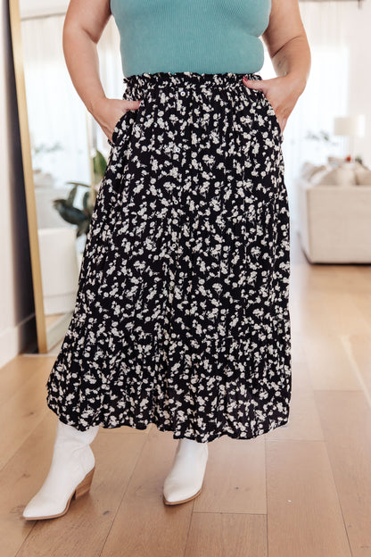 Fielding Flowers Tiered Skirt