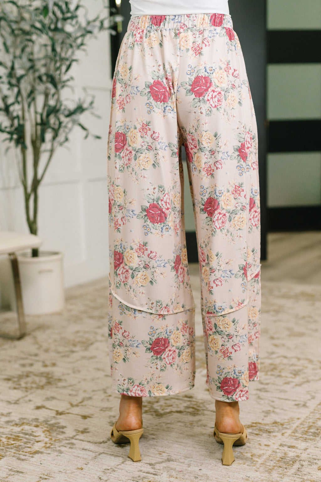 Follow the Flow Floral Wide Leg Pants