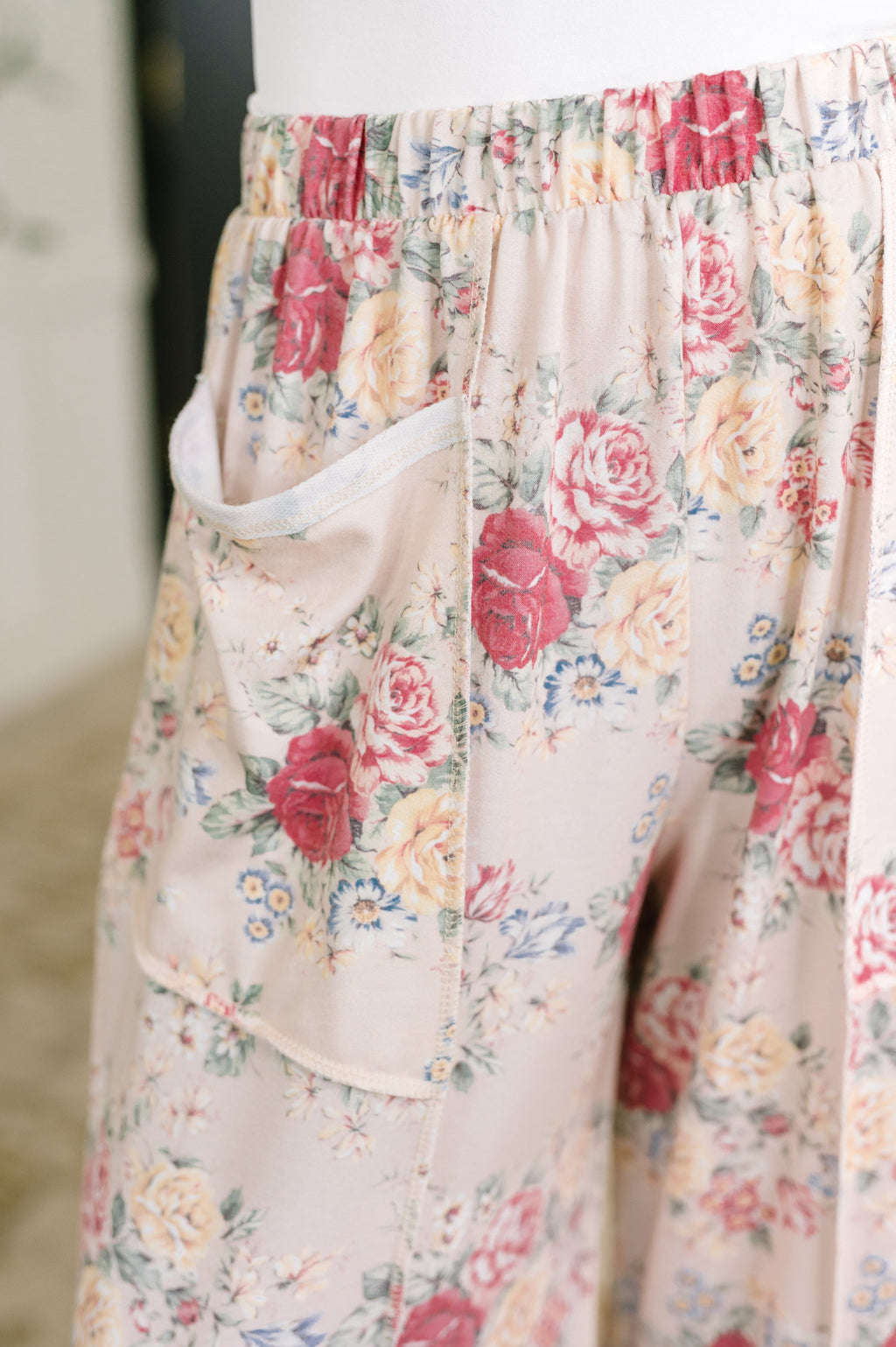 Follow the Flow Floral Wide Leg Pants