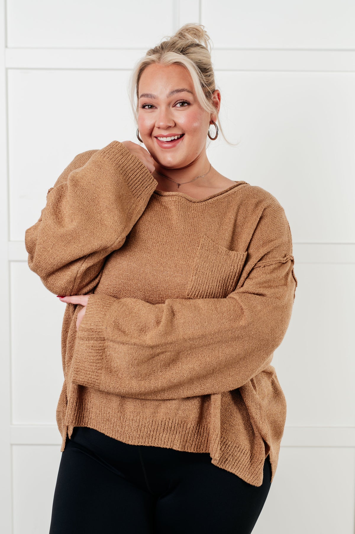 At Your Leisure Boatneck Sweater