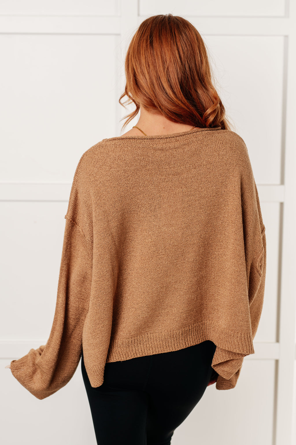 At Your Leisure Boatneck Sweater