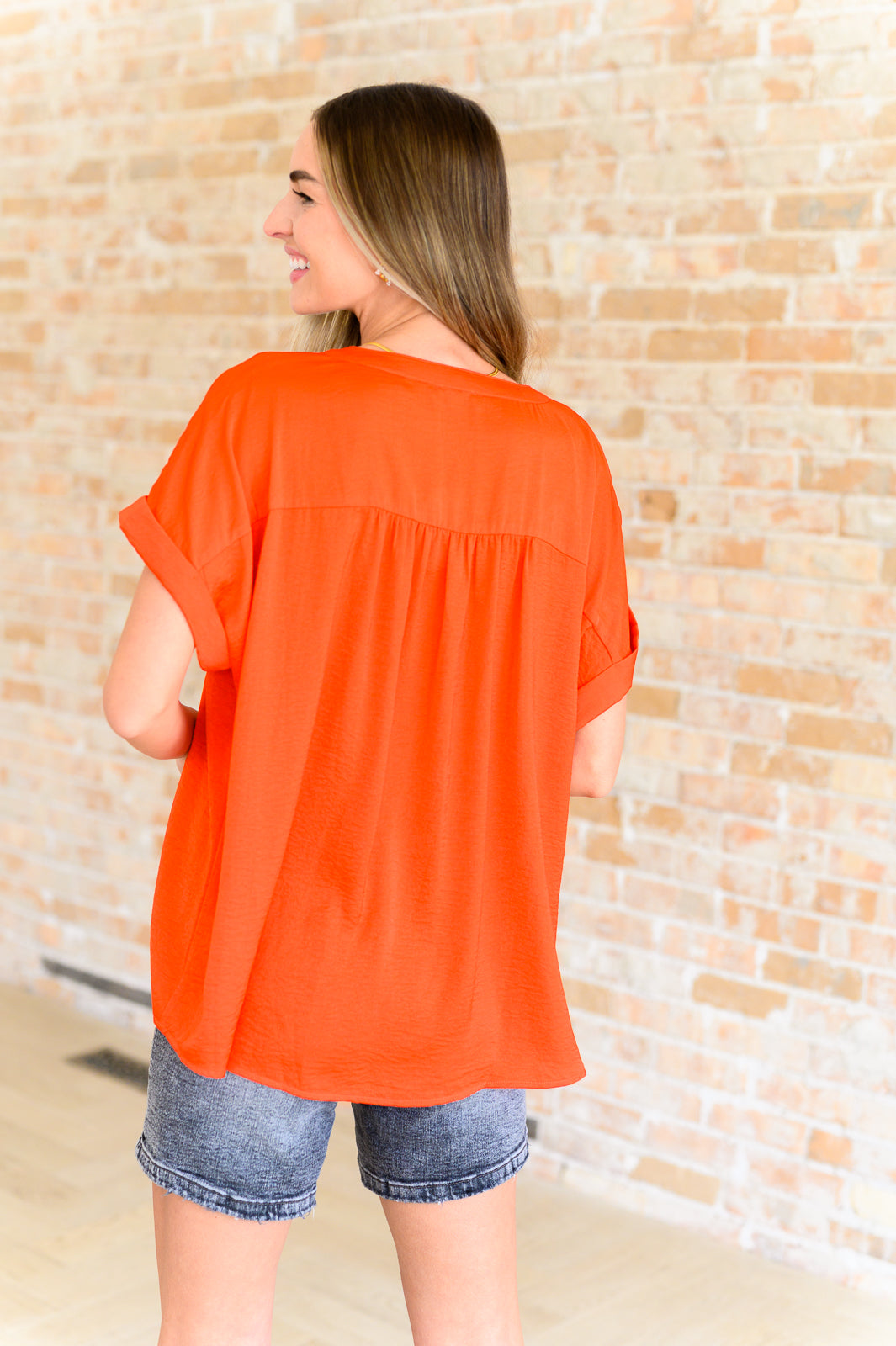 Got It Made Cargo Pocket Blouse