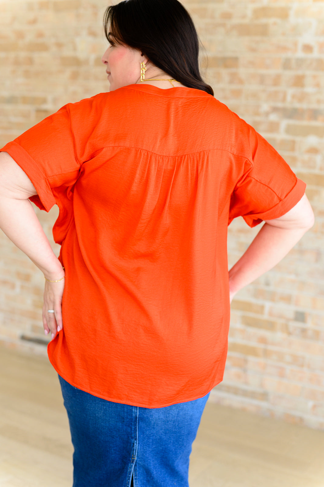 Got It Made Cargo Pocket Blouse