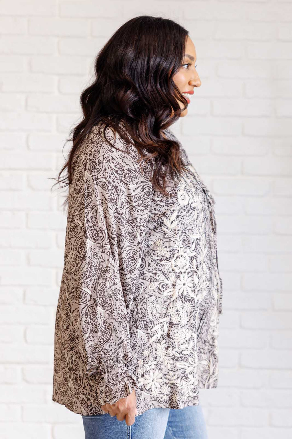 Wildflower Story Embroidered Blouse