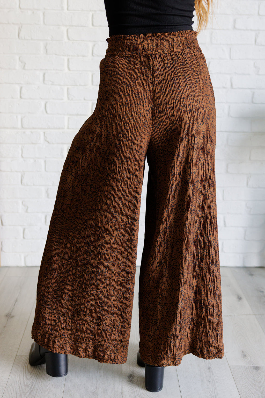 On the Dot Wide Leg Pants