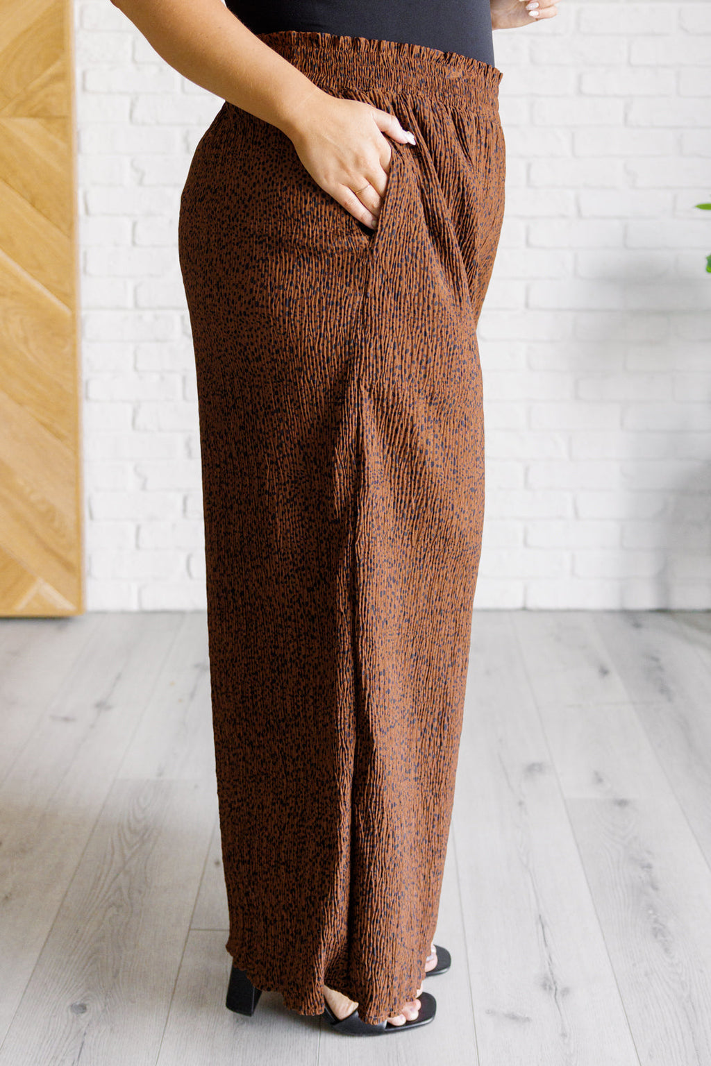 On the Dot Wide Leg Pants