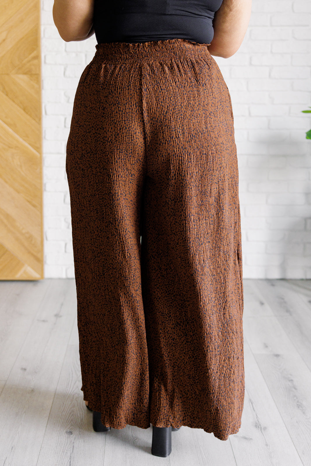On the Dot Wide Leg Pants