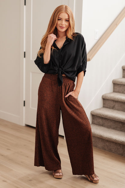Oversized Puff Sleeve Button Down Shirt
