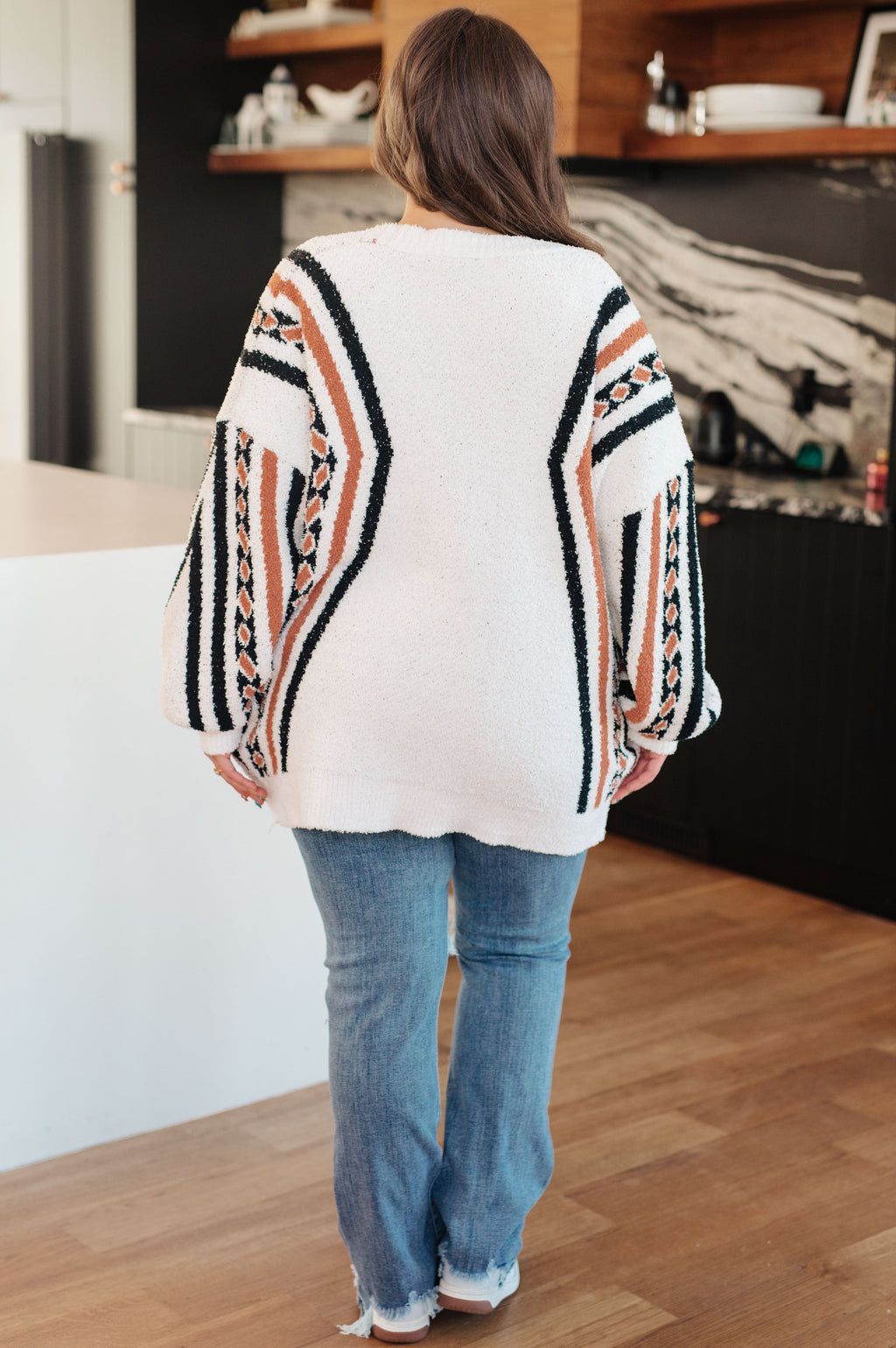 Canyon Path Geometric Cardigan