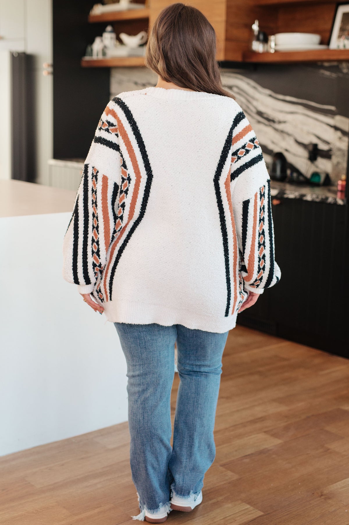 Canyon Path Geometric Cardigan