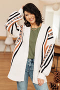 Canyon Path Geometric Cardigan